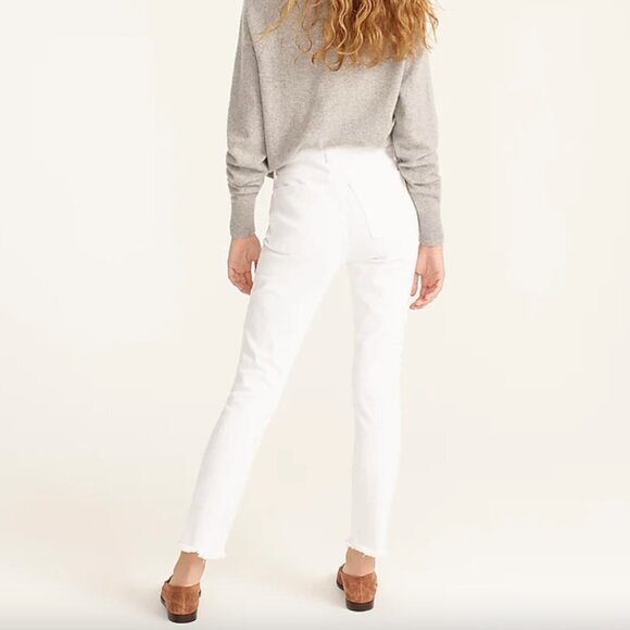 J.crew | NWT Slim boyfriend jean in white Size 32 - Picture 2 of 5